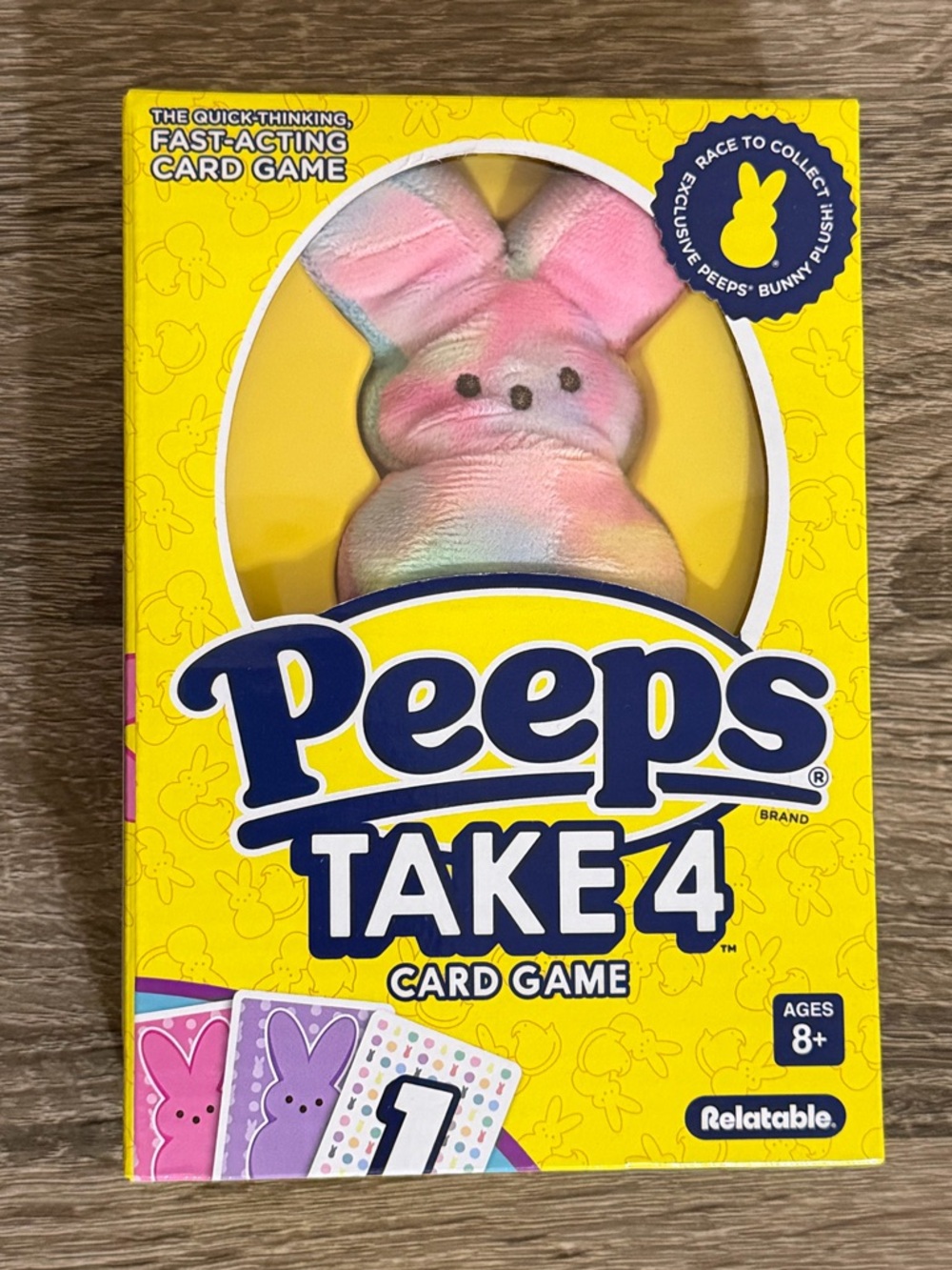 Peeps Take 4 Card Game